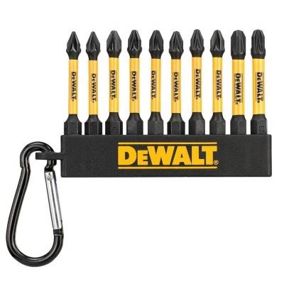 Dewalt 50mm Pozi Phillips Impact Screwdriver Bit Set PZ1 PZ2 PH2 DT7274 ...