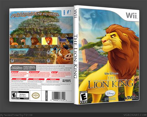 The Lion King Wii Box Art Cover by TwistedTinkerToy