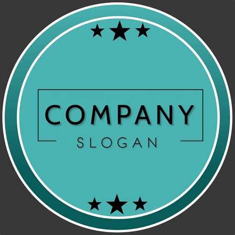 Round Shape Company logo Template | PosterMyWall