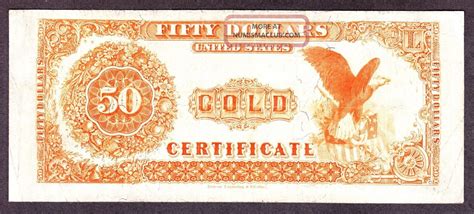 Us 1882 $50 Gold Certificate Fr 1197 Vf - Xf (- 531)