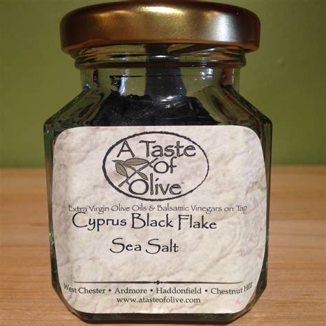 Cyprus Black Flake Salt | A Taste of Olive