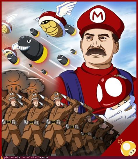 Mario Propaganda - Picture Is Unrelated - Funny Picture | Funny Video | WTF | WTF Pics