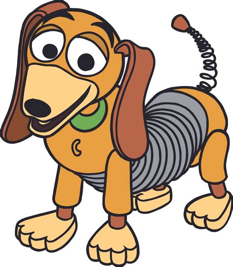 Slinky Dog Toy Story Cartoon Characters Decors Wall Sticker Art Design Decal for Girls Boys Kids ...