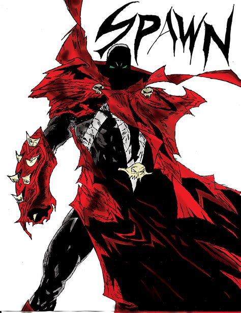 Spawn colored by mkscorpion202 on DeviantArt