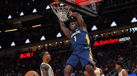 Zion Williamson soars in NBA preseason debut - Sports Illustrated