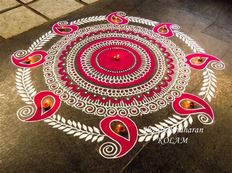 Pin by Nidhi Bhatt on Kolam/Rangoli ideas | Rangoli designs images ...