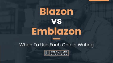 Blazon vs Emblazon: When To Use Each One In Writing