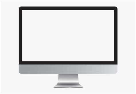 Computer Screen - Mac Desktop Template, HD Png Download - kindpng