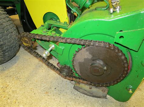 John Deere 210 - Snowblower chain/belt routing? | My Tractor Forum