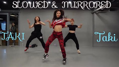 Taki Taki Dance Choreography | Slowed & Mirrored | Ara Cho | DJ Snake ft. Selena Gomez, Cardi B ...