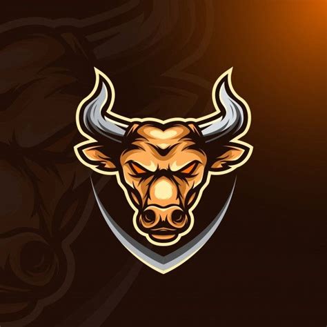 Logotipo do touro | Vetor Premium | Bull logo, Bull artwork, Bull tattoos