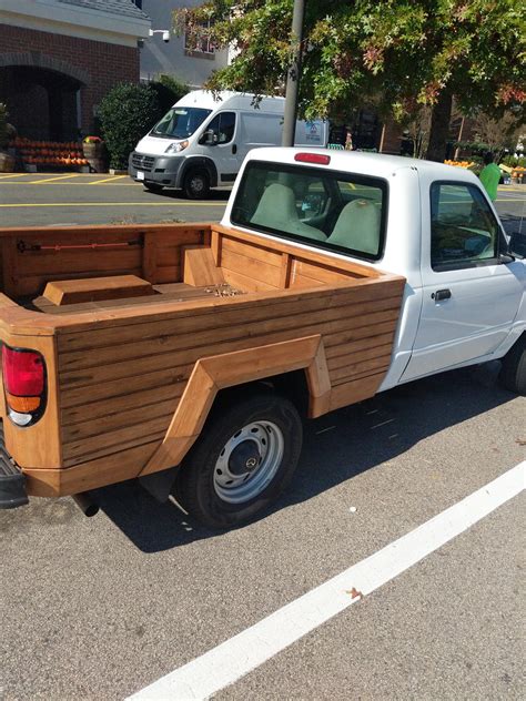 Wooden Pickup Truck