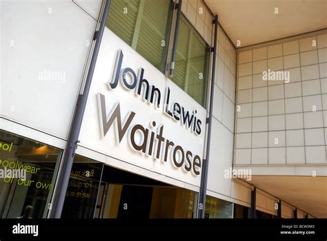 John Lewis Waitrose Logos Stock Photo - Alamy