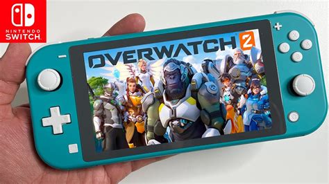 Overwatch 2 Nintendo Switch LITE Gameplay - YouTube