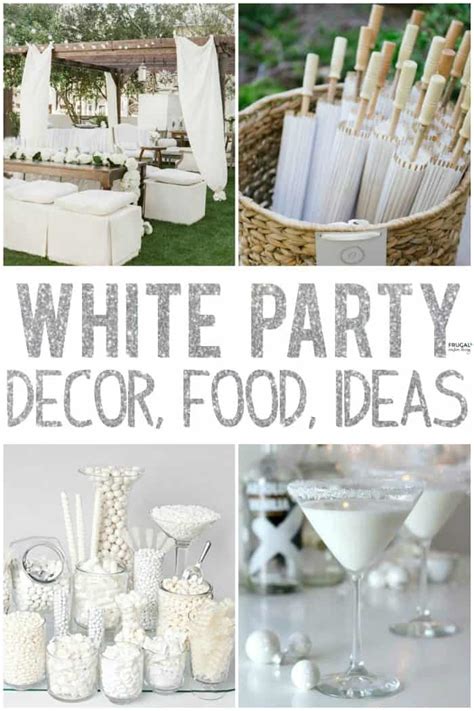 White Party Ideas - White Party Theme Outfits, Recipes, Decor, & More!