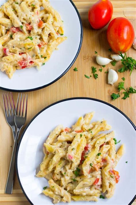 Garlic and Herb Penne Pasta - Julie's Eats & Treats