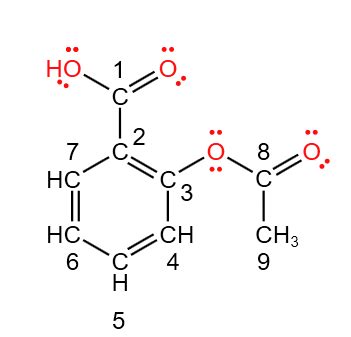 Following is a molecular model of aspirin (acetylsalicylic acid). Identify the hybridization of ...