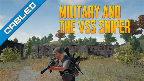 Military and the VSS Sniper - Solo PUBG - YouTube