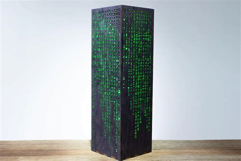 The Matrix Green Code Lamp - Zodern