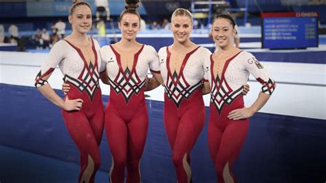 German gymnastics team wears full-length unitards at Tokyo Olympics - Good Morning America