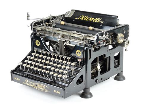 Olivetti M 20 S/N 2524389 | typewriter-museum.lv