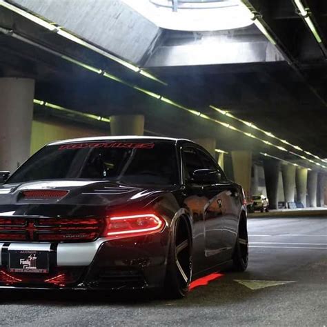 #Dodge #Charger #Hellcat #SRT8 #Slammed #Modified | Dodge muscle cars ...