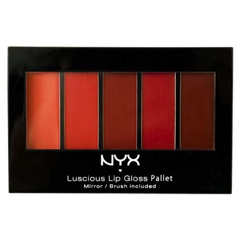 NYX Cosmetics LIP GLOSS PALETTE | Makeup | BeautyAlmanac