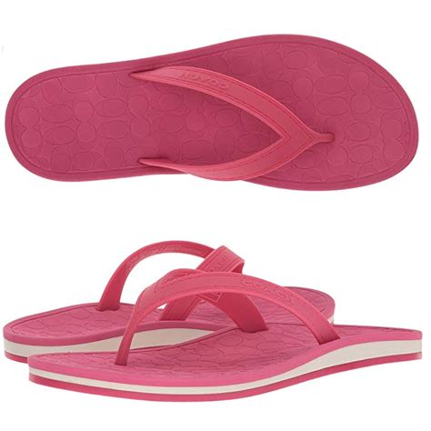 66% Off Coach Women's Flip Flops - Deal Hunting Babe