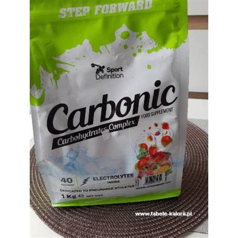 Ile kcal ma Odżywka Carbonic Carbohydrates Complex mango truskawka - Sport Definition - Tabele ...