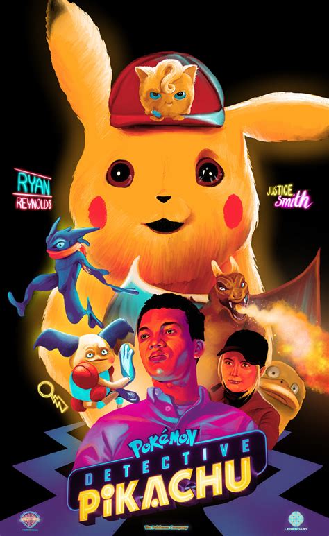 Pokemon: Detective Pikachu - Alternate Movie Poster on Behance