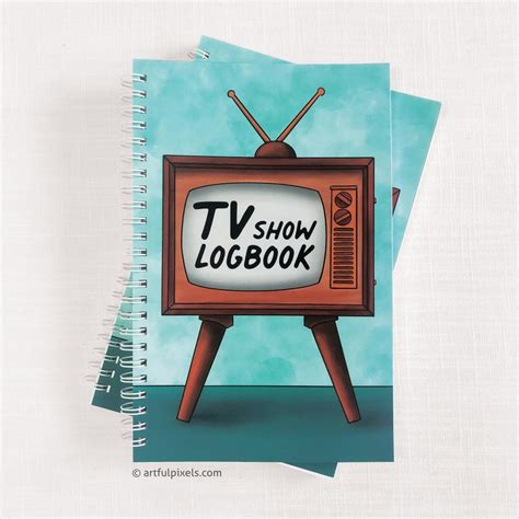 TV Show Logbook Notebook TV Show Review Journal Television - Etsy