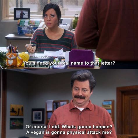 Funny Parks And Rec Quotes - ShortQuotes.cc