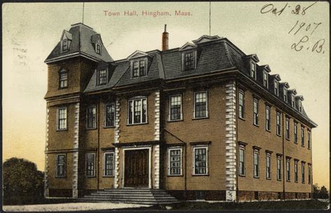 Town Hall, Hingham, Mass. - Digital Commonwealth