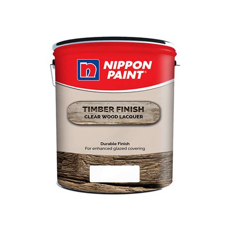Nippon Timber Finish C W Lacquer, 3.64L - Shama Paints