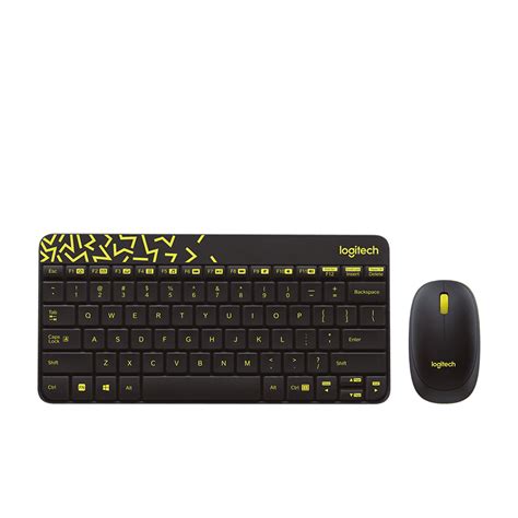 Bộ bàn phím chuột không dây Logitech MK240 Wireless (Black)