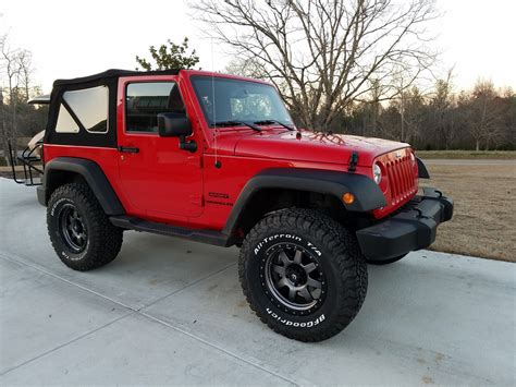 2016 Jeep JK 2 Door, 18 x 9 Fuel Trophy Wheels, 35x12.50x18 BFG KO2 ...