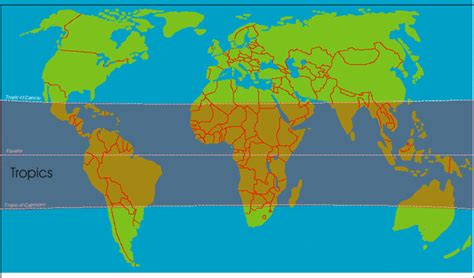 Climate: Tropical Region - A-Level Geography Notes