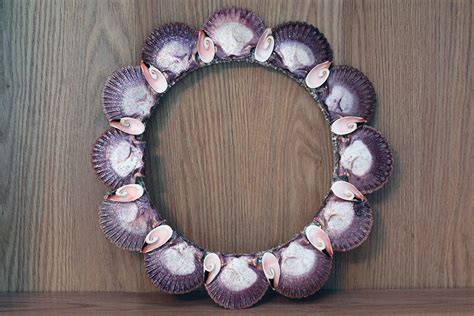 Scallop Shell Wreath - Sea Treasure by Patrice