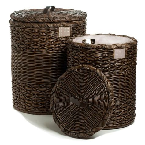 Wicker Hamper Bed Bath And Beyond | Wicker hamper, Wicker basket with ...