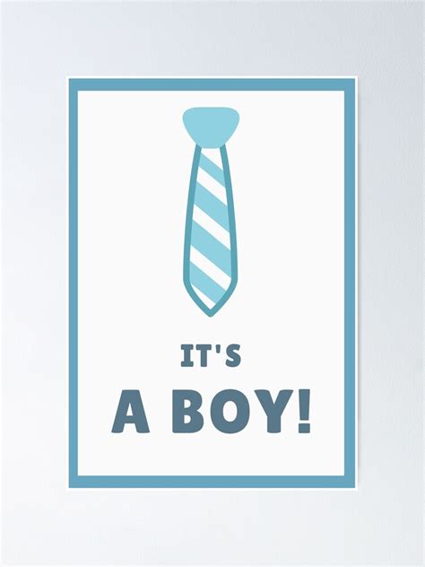 "Funny Baby announcement a boy" Poster for Sale by ToniaKroeger | Redbubble