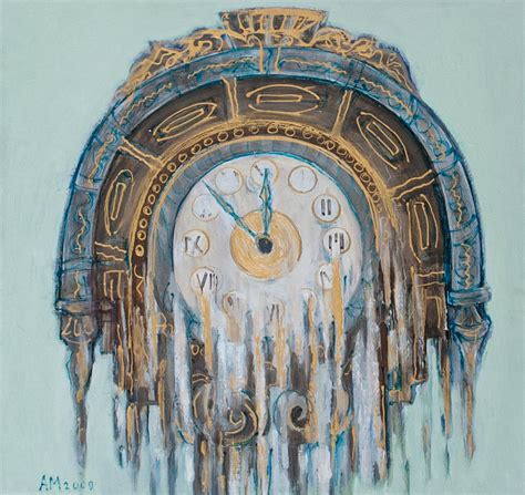 Time Flies Painting by Amalia Mincheva