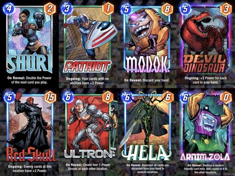 [Marvel Snap] Meta decks to raise your rank - Inven Global