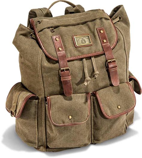 Retro Canvas Backpack | Russell's For Men