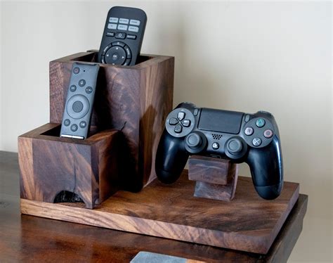 Remote Caddy & Controller Stand/ Xbox / Playstation / PS4 / - Etsy ...