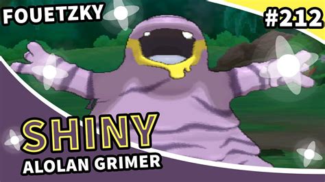 Shiny #212: SHINY ALOLAN GRIMER! Pokemon Sun and Moon SOS Method, 104 Encounters! - YouTube