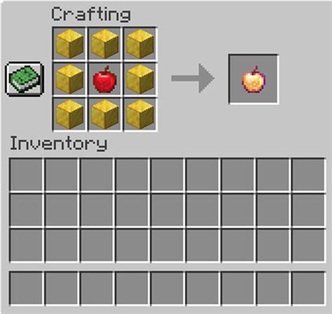 Notch's Apple Crafting Recipe Minecraft Data Pack