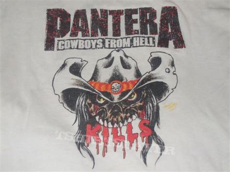 PANTERA "COWBOYS FROM HELL TOUR" original 1990 american tour shirt ...