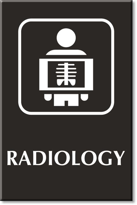 Radiology Signs | Radiology Door Signs