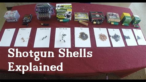 Shotgun Shells Explained - YouTube