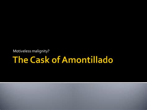 Amontillado - The English WIKI